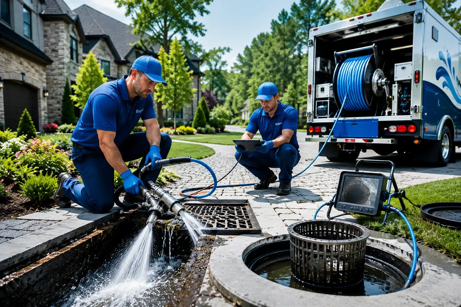 Local outdoor drain cleaning professionals in Glen Gardner, NJ