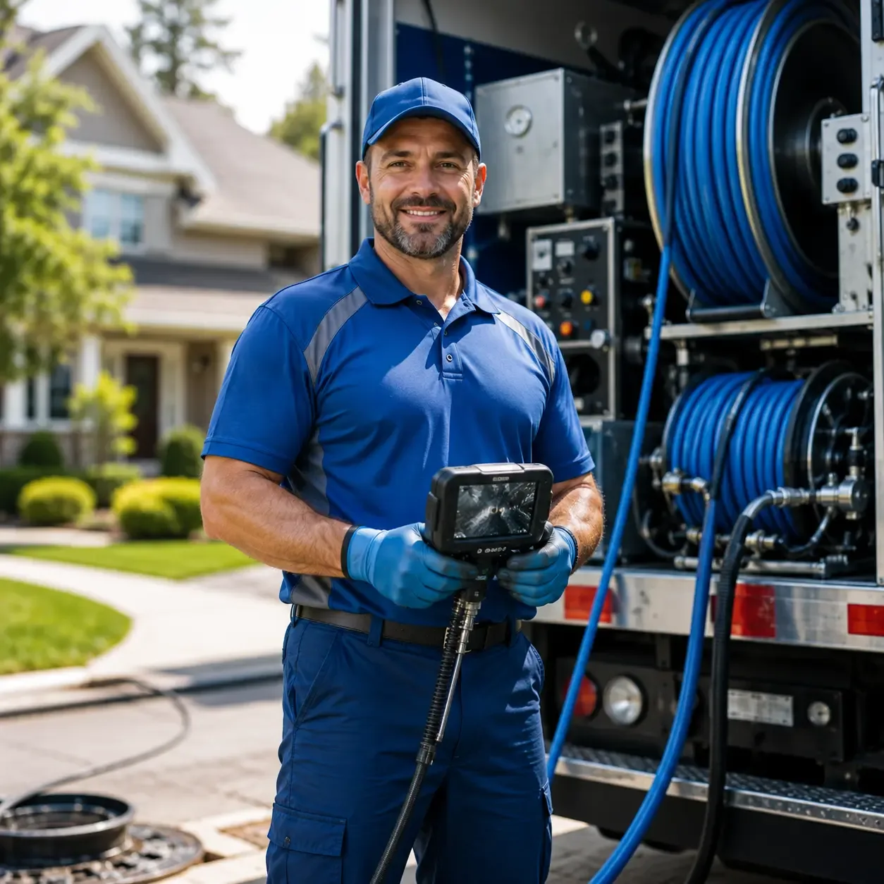 Local outdoor drain cleaning specialists in Glen Gardner, NJ